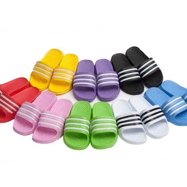 Domestic KC certified EVA three-line slippers, school indoor shoes, office slippers_KROWNbA07604
