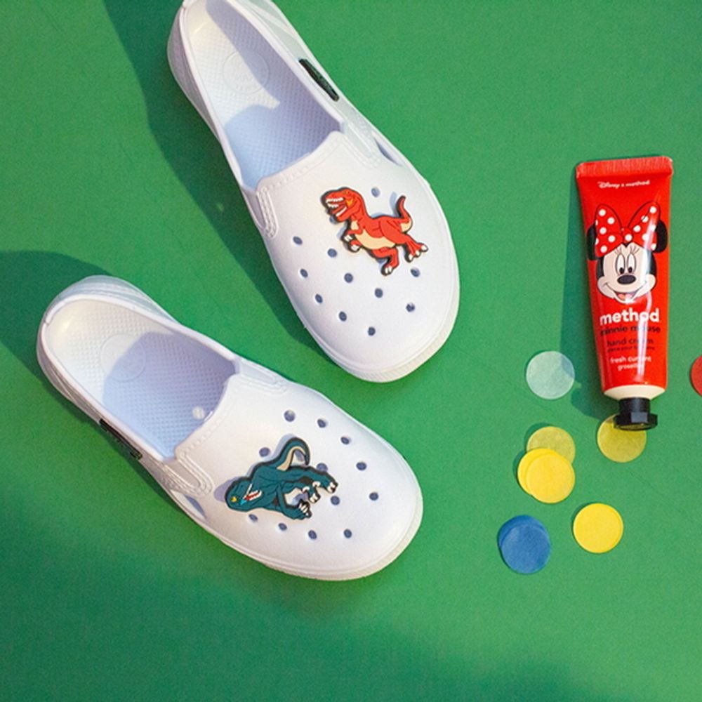Dinosaur indoor shoes, student shoes, school shoes, elementary school indoor shoes_KROWNbA01436