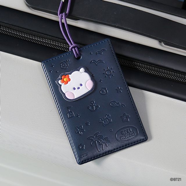 BT21 Leather Patch Travel Package (Vacation) RJ RJ Travel Passport_KROWNbA00089