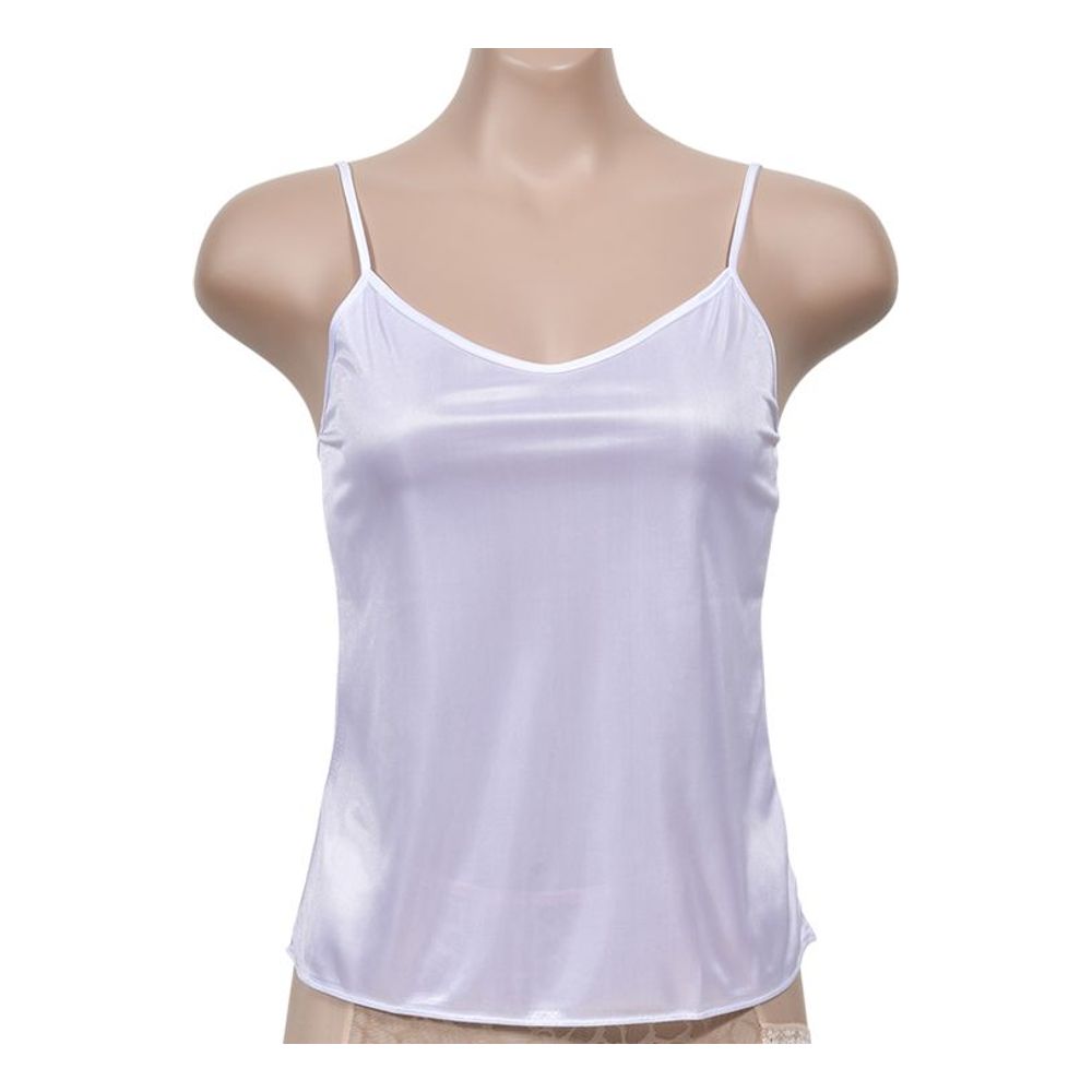 Subtle glossy soft women's thong running sleeveless_KROWNaA43582