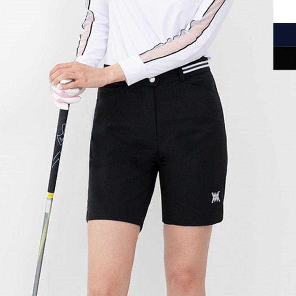 Women's banding shorts golf wear 1P golf pants fitness sportswear_KROWNaA42869