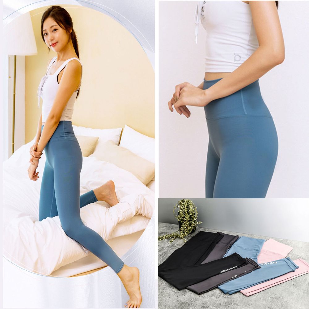 Creora fabric four-way stretch spandex functional fabric leggings_KROWNaA08472