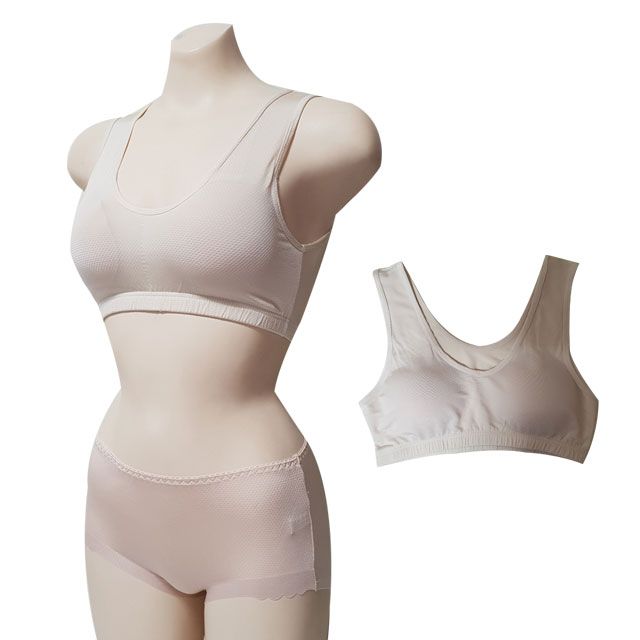 Domestic summer women's rayon bra and panties_KROWNaA07114