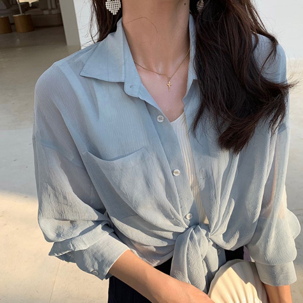 Women's Soft Daily Shirt Southern_KROWNaA05615